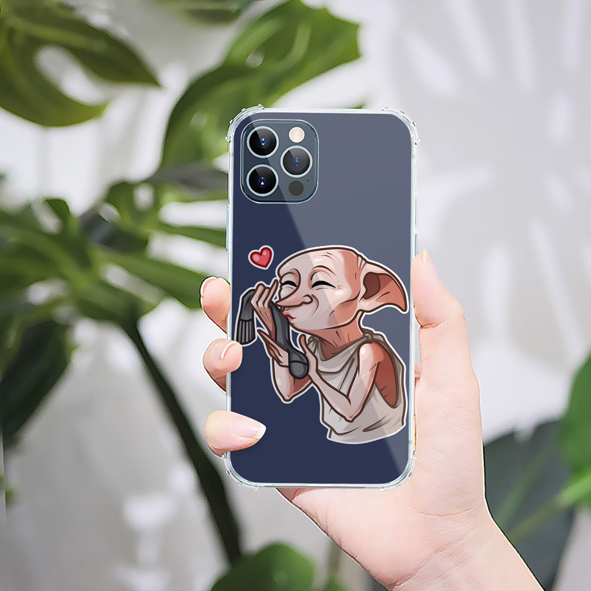 （画像用） Harry Potter ハリー・ポッターシリーズ 【iPhone 12シリーズ対応】透明スマホケース（クリアソフトケース）
